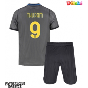 Inter Milan Marcus Thuram #9 Dětské Alternativní dres komplet 2026-27 Krátký Rukáv (+ trenýrky)